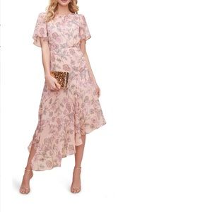 Light pink floral dress